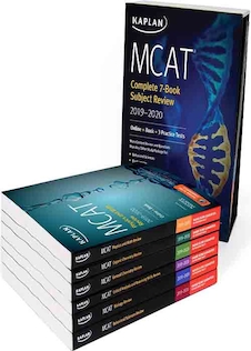 عکس MCAT Complete 7-Book Subject Review 2019-2020: Book + 3 Practice Tests (Kaplan Test Prep) 1st Edition